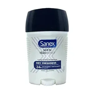 Déodorant stick pour homme, Anti-transpirant  24h, 0% Alcool, Men skin protect, Sanex, 50ml
