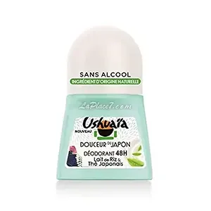 Déodorant bille au lait de riz et thé japonais, Douceur du japon, Ushuaia, 48h