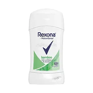 Déodorant stick pour femme, Anti-transpirant, 0% Alcool, 48H, Bambo, Montion sense, Rexona, 40g