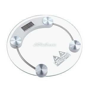 Pèse personne balance électronique en verre, 180 Kg