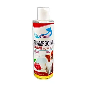 Shampoing lavant ultra doux pour chien, Pet Planet, 250ml