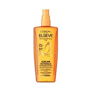 Démêlant en spray sans rinçage aux huiles de fleurs rares pour cheveux secs, Sublime detangle, Elseve, L'Oréal, 200ML
