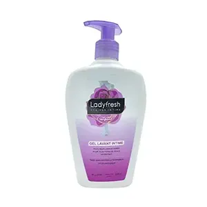 Gel lavant intime hydratant pour tous types de peaux, Fraîcheur longue durée, Ph physiologique, Douceur, Lady Fresh, 250 ml