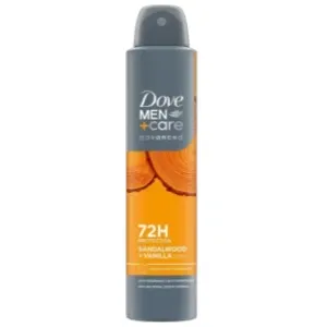 Déodorant en spray pour homme, Anti-Transpirant 72h, Santal et Vanille, Men+care, Dove, 250ml
