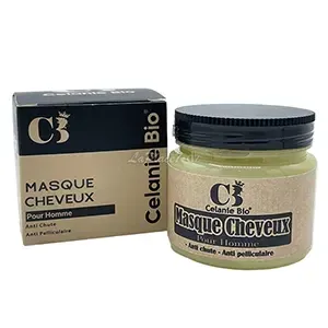 Masque cheveux pour homme anti chute et anti pelliculaire, Celanie bio, 150 g