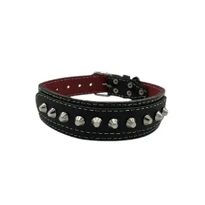 Collier pour chien en cuir à clous, Grand chien, 61cm