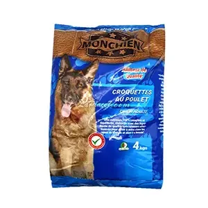 Croquettes pour chien adulte au poulet, Monchien, 4kg