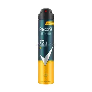 Déodorant en spray pour homme, Anti-Transpirant 72h, 0% Alcool, Montion sense, V8, Rexona, 200ml