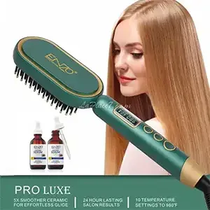 Brosse électrique pour cheveux avec sérum, Enzo, EN-4103