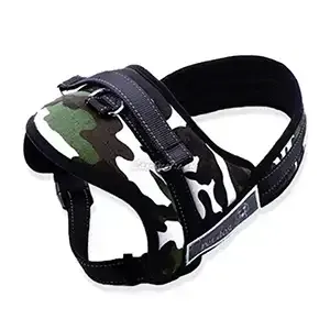 Harnais avec motif militaire pour chien, Pet Dog