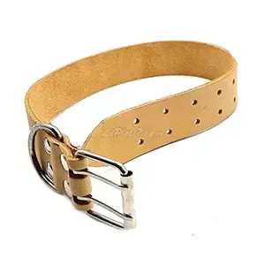 Collier en cuir pour moyen et grand chien