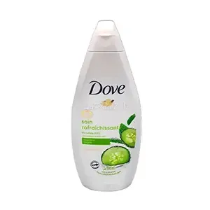 Gel douche au concombre et thé vert, Soin rafraîchissant, Dove, 500ml