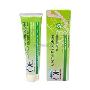 Crème dépilatoire pour peaux sensibles, Aloe vera Bio, OE