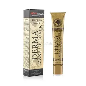 Fond de teint liquide Derma, Make-up cover, New Well, Gold 01