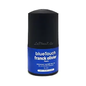 Déodorant parfumé à bille pour homme, Anti-transpirant, Blue touch, Franck olivier