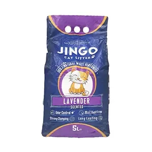Litière pour chat à la lavande, Cat Litter, Jingo, 5L
