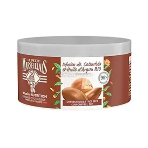 Masque multi-usage pour cheveux secs à trés secs et cuir chevelu sec, Infusion nutrition, Le Petit Marseillais