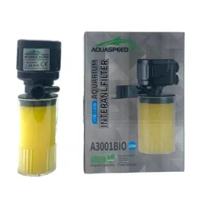 Pompe de filtration d'aquarium pour poissons, Aquaspeed, A3001Bio, 15W