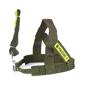 Harnais en tissu pour gand chien, Police dog, Pet Supplies