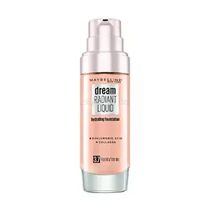 Fond de teint, Dream Radiant Liquid, Maybelline, 3,7 Vanille, 30ml