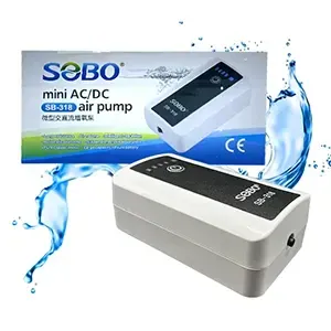 Pompe à air sans fil avec batterie pour aquarium, Sobo, SB-318