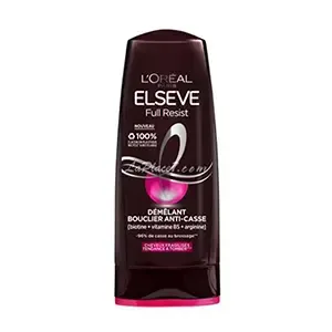Après-shampoing démêlant bouclier anti-casse pour  cheveux fragilisés tendance à tomber, Full resist, Elseve