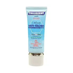 Crème visage anti-tâches à la collagène, Vitamine E et l'extrait de thé vert, 0% sensation collante, Sans silicone et parabenes, Calliderme, 60ml