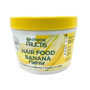 Masque pour cheveux faibles, Hair food banana, Force, Fructis, Garnier, 350 ml