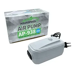 Pompe à air d'aquarium pour poissons avec 2 sorties, Aquaspeed, AP-938