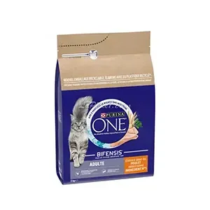 Croquettes pour chat adulte au poulet, Purina One, 3Kg