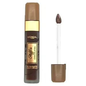 Gloss à lèvre Ultra matte, Steffi's chocolates, L'Oréal, 856 70% Yum