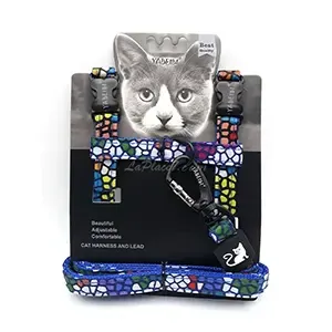Harnais et laisse réglable pour chat, Yabeibi, GM