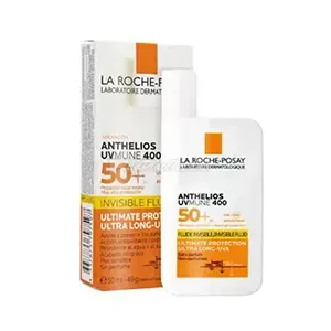 Crème solaire pour peaux sensibles, Fluide invisible, UVA50+, La Roche-Posay