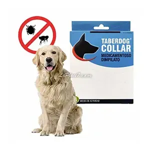 Collier antiparasitaire pour chien, Taberdog, 60 Cm
