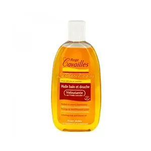 Huile bain et douche pour peaux sensibles et sèches, Veloutante, Rogé cavaillès