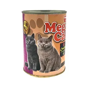 Paté pour chat aux poulet et légumes, Mega cat, Canistar, 400g