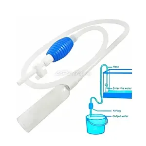 Siphon de vidange manuel d'aquarium, Cleaner pump